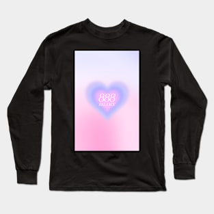 Angel Number 888 Heart Aura Long Sleeve T-Shirt